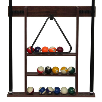 Sportcraft 7.5' Pool Table w Cue Rack & Accessories (Certified Refurbished)