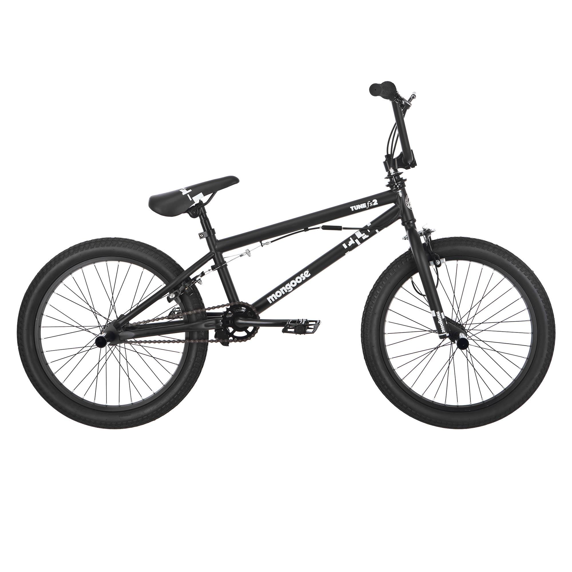 Mongoose 20" Tune FS2 Lightweight BMX Freestyle Frame Youth Stunt Bike(Open box)
