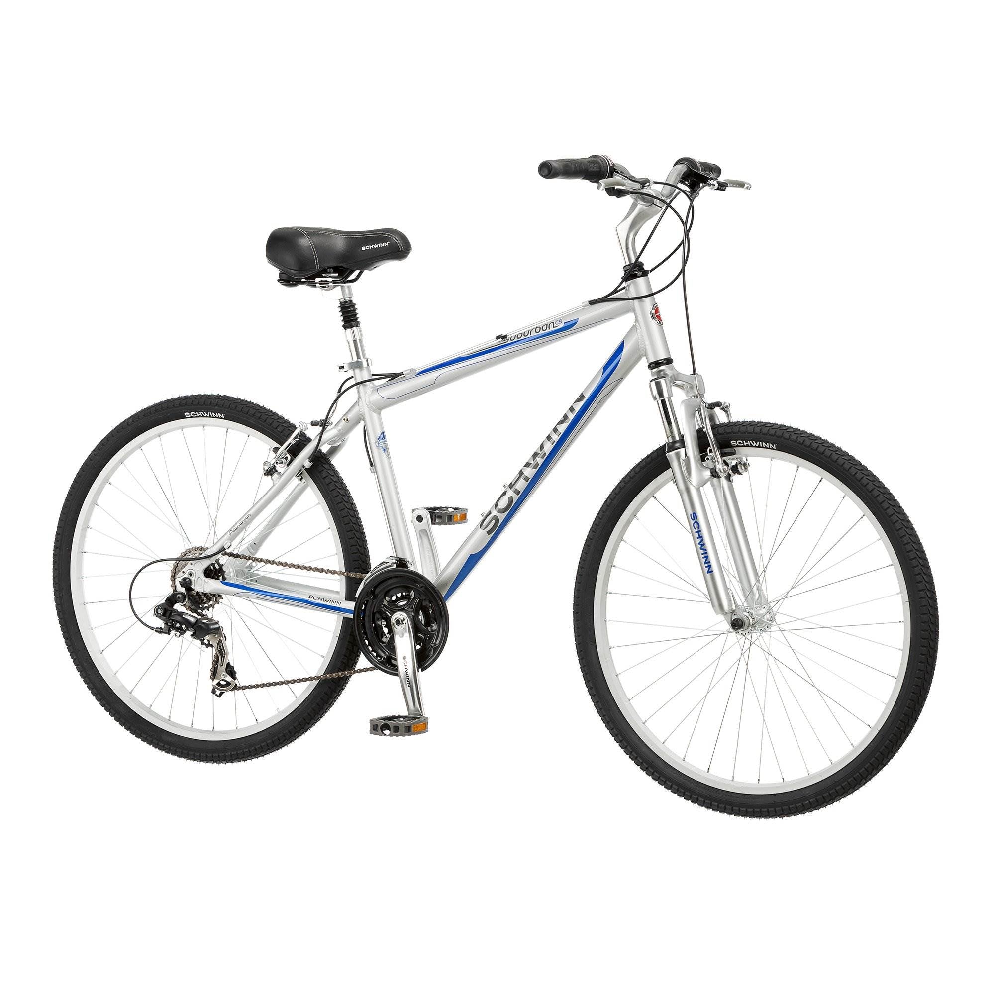 Schwinn Mens 21 Speed Suburban 26" Upright Comfort Cruiser Frame Bike (Used)
