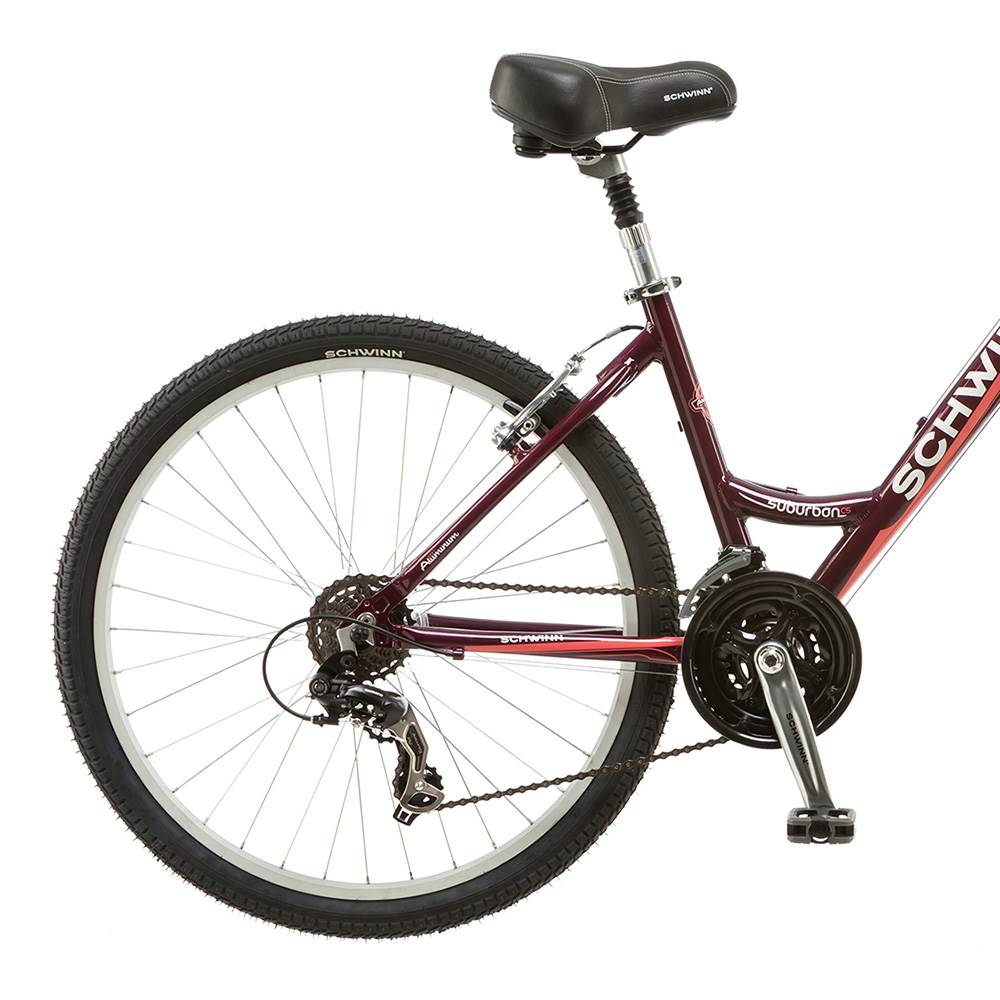 Schwinn Womens 21 Speed Suburban CS 26" Comfort Cruiser Hybrid Bike (Open Box)