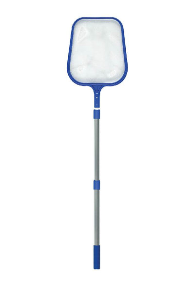 HydroTools 4' Telescopic Leaf Debris Spa Swimming Pool Skimmer Maintenance Net