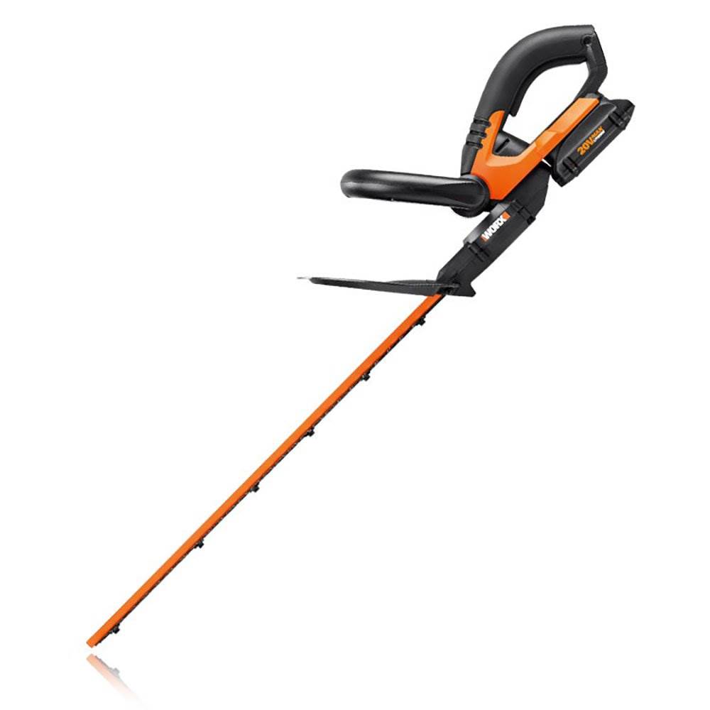 Worx 20" 20V Lithium Ion Cordless Hedge Trimmer w/ Battery & Charger (Open Box)