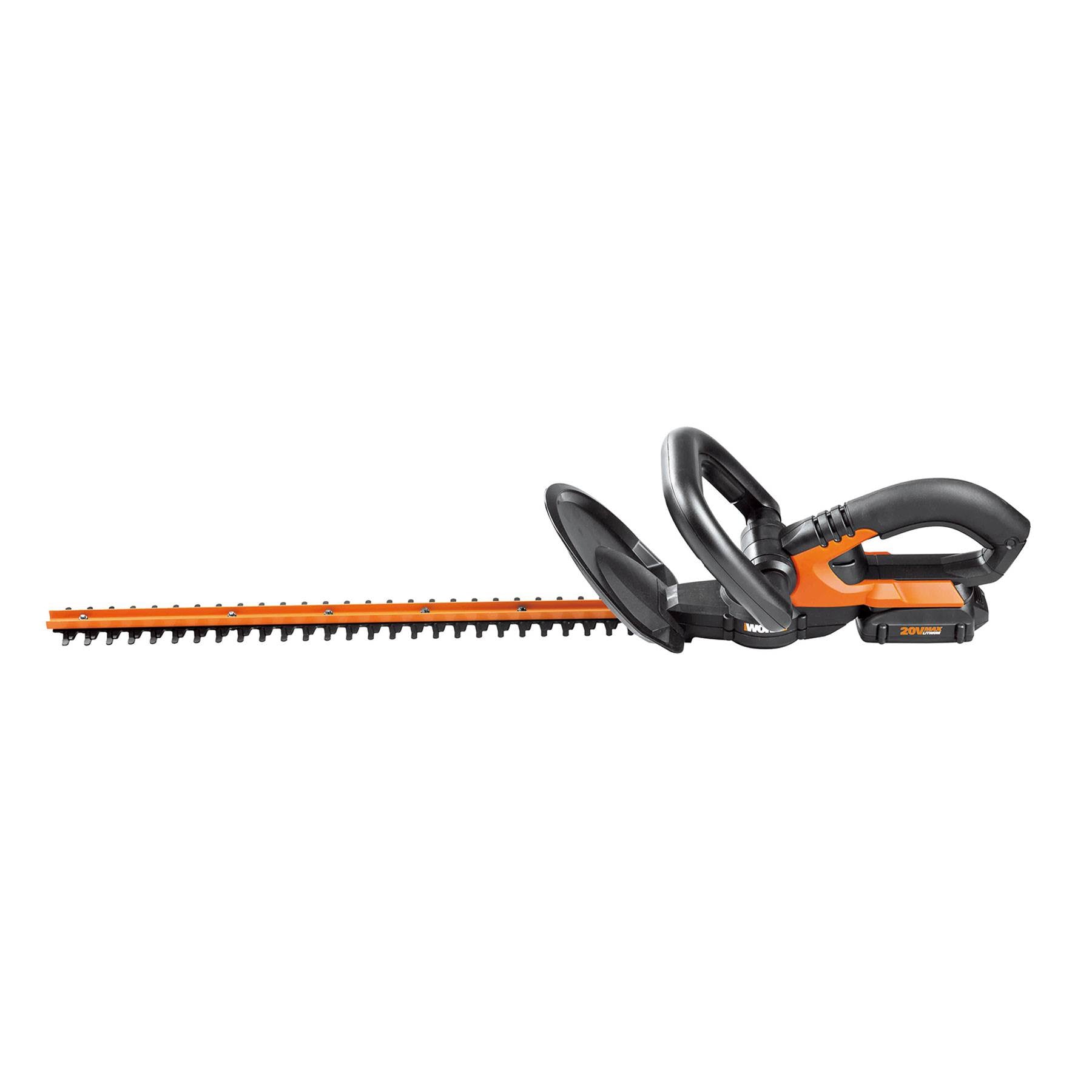 Worx 20" 20V Lithium Ion Cordless Hedge Trimmer w/ Battery & Charger (Open Box)