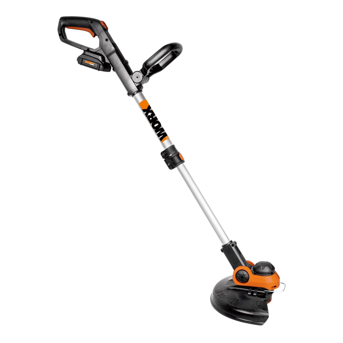 Worx 12" 20V Li-Ion String Trimmer & Edger w/ Batteries & Charger (For Parts)