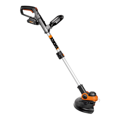 Worx 12" 20V Li-Ion String Trimmer & Edger w/ Batteries & Charger (For Parts)