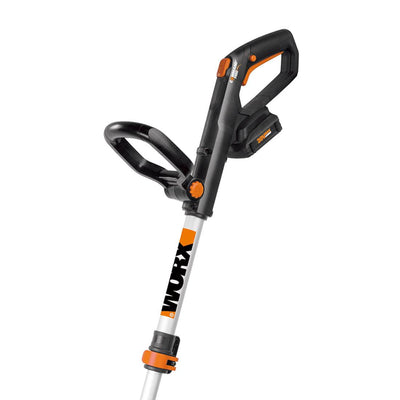 Worx 12" 20V Li-Ion String Trimmer & Edger w/ Batteries & Charger (For Parts)