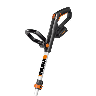Worx WG163 12" 20V Li-Ion Cordless Trimmer & Edger w/ Batteries & Charger (Used)