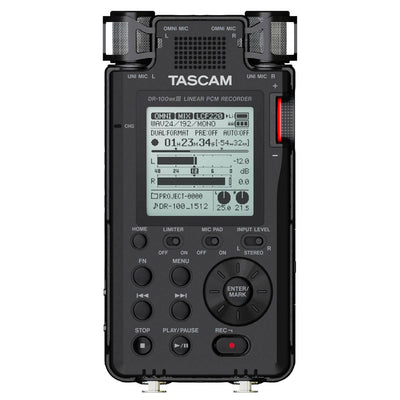 Tascam Handheld Portable Linear PCM Digital Audio Recorder (Open Box)
