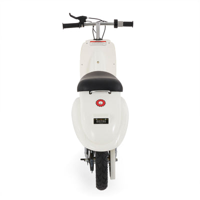 Razor Pocket Mod Mini Euro 24 Volt 250 Watt Electric Scooter, White (Open Box)