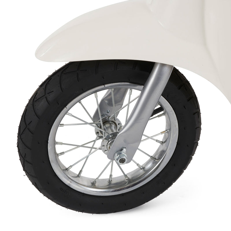 Razor Pocket Mod Miniature Euro 24V 250W Electric Retro Scooter, White (Used)