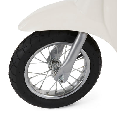 Razor Pocket Mod Euro 250W Kids Electric Retro Scooter w/ Helmet & Safety Pads