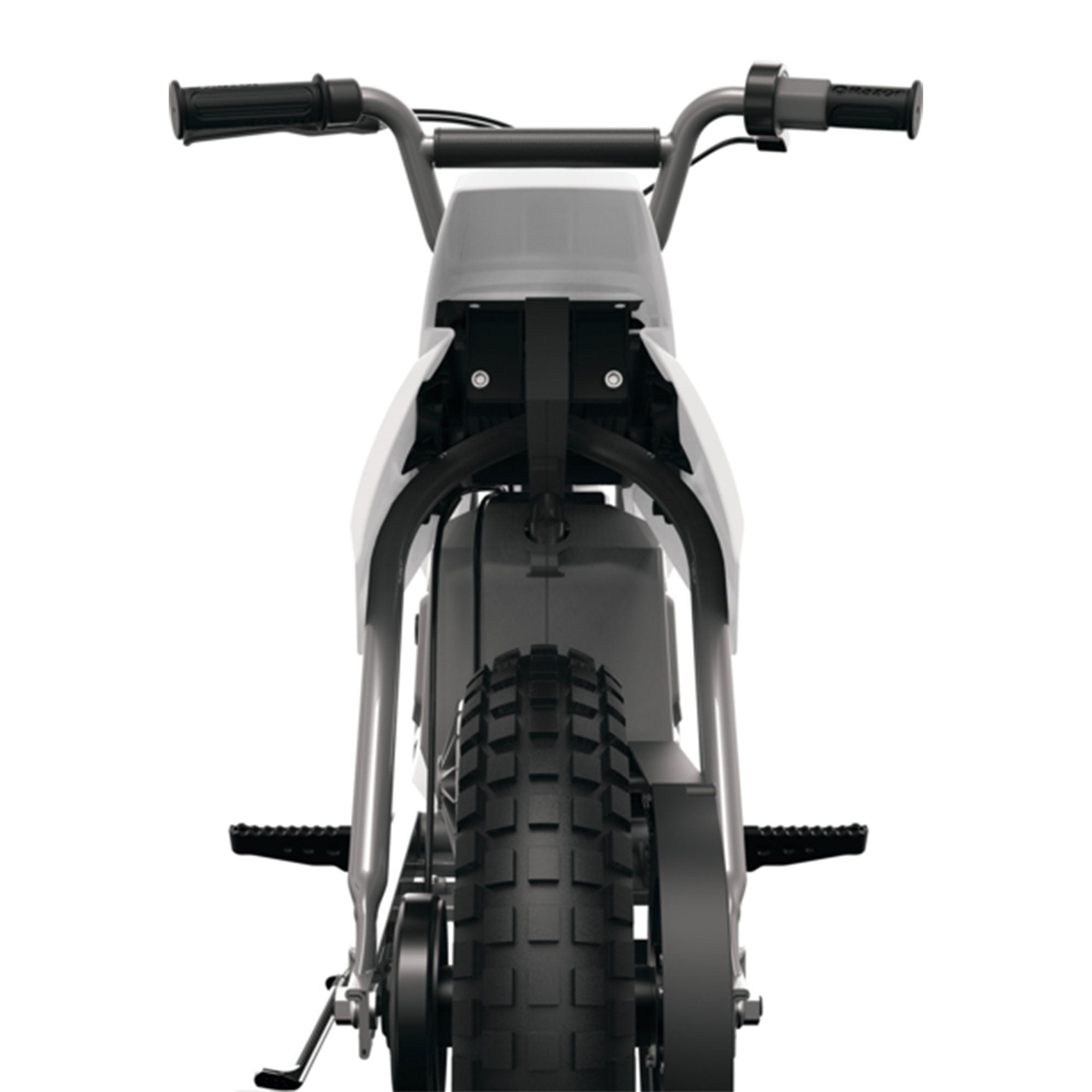 Razor MX400 Dirt Rocket 24V Electric Toy Motocross Motorcycle Dirt Bike, White