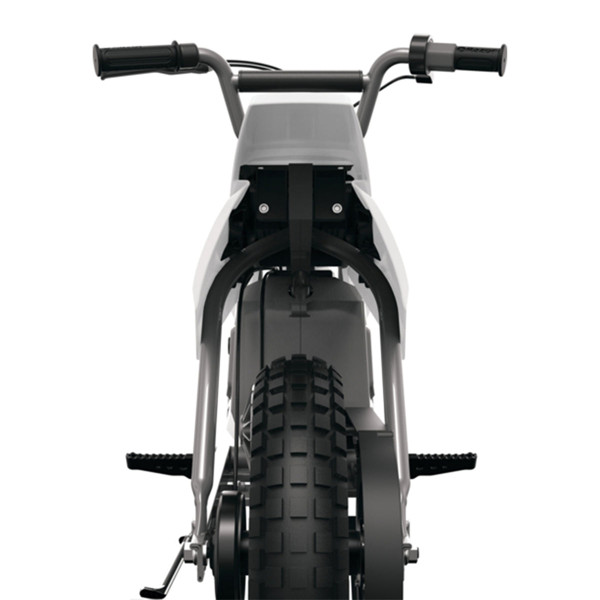 Razor MX400 Dirt Rocket 24V Electric Toy Motocross Motorcycle Dirt Bike, White