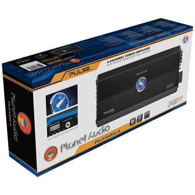 Planet Audio Full Range Class Amplifier Bundle w/ BOSS Stereo Equalizer (2 Pack) - VMInnovations