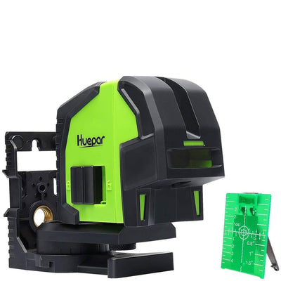 Huepar 8300G 3 Point 90 Degree Self Leveling Green Beam Laser Level (Used)