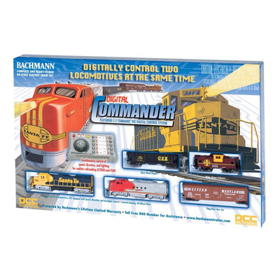 Bachmann Trains HO Scale Digital Commander DCC Model Train Set (Open Box)