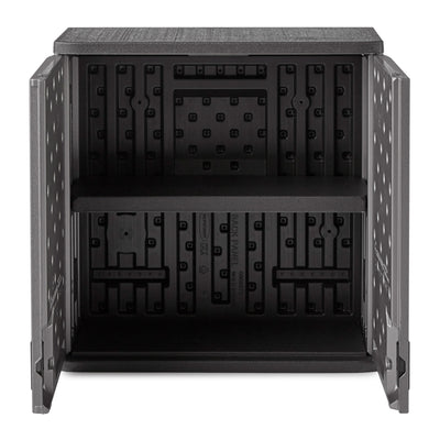 Suncast 4 Cubic Feet Resin Single Shelf Garage Wall Storage Cabinet (Used)