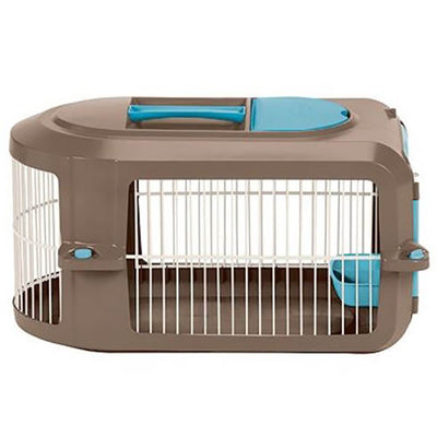 Suncast Deluxe Small Pet Travel Carrier with Food and Water Tray (Open Box)
