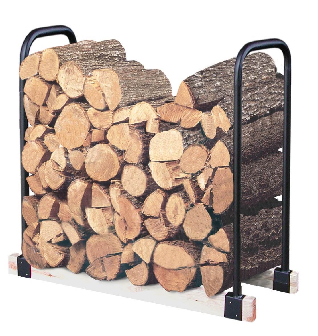 Landmann Adjustable 16 Foot Tubular Steel Firewood & Log Rack (Open Box)