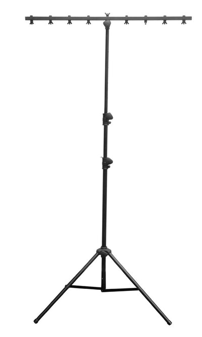Chauvet DJ Mini Kinta IRC LED RGBW DMX Lights (2 Pack) + Portable Tripod Stand