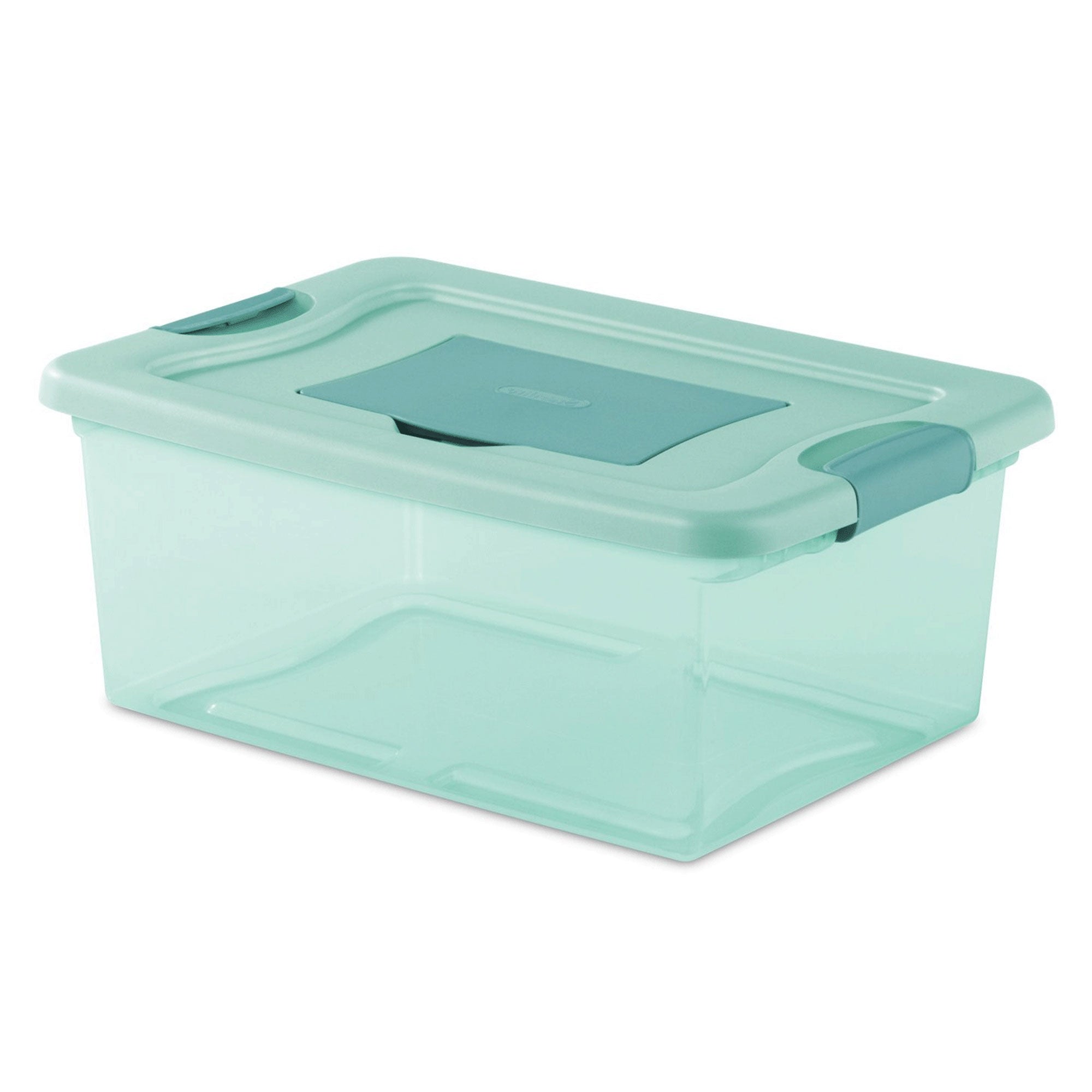 Sterilite 15 Quart Fresh Scent Stackable Shoe Storage Box Container (20 Pack)