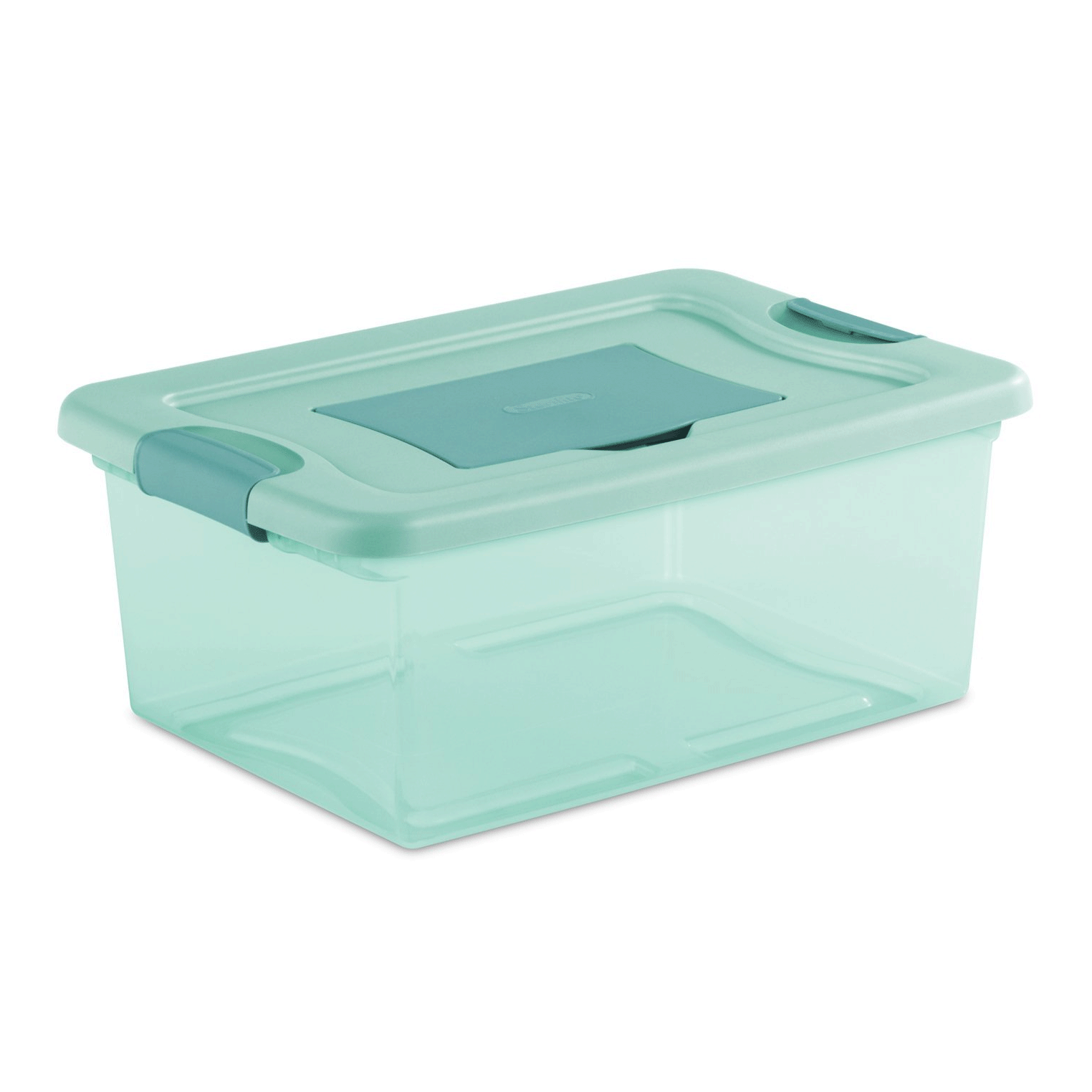 Sterilite 15 Quart Fresh Scent Stackable Shoe Storage Box Container (30 Pack)