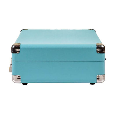 Crosley Cruiser Deluxe Portable Bluetooth Record Player Turntable, Turquoise