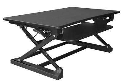 xec-FIT Adjustable Height Sit to Stand Up Desk Laptop Desktop Riser (Open Box)