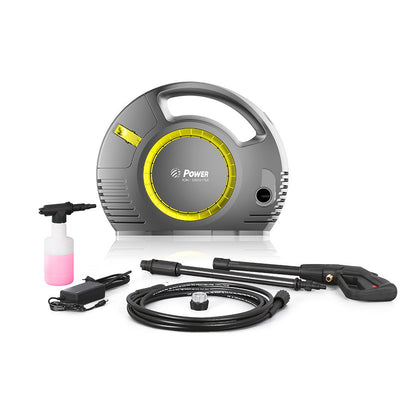 Power Products USA 1300 PSI Lithium Battery Eco Friendly Pressure Washer, Yellow