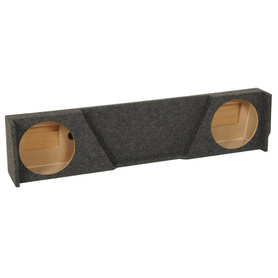 QPower Dual 12" Sub Box for Chevy Silverado XCab and GMC Sierra XCab  (Open Box) - VMInnovations