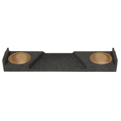 QPower Dual 12" Sub Box for Chevy Silverado XCab and GMC Sierra XCab  (Open Box) - VMInnovations