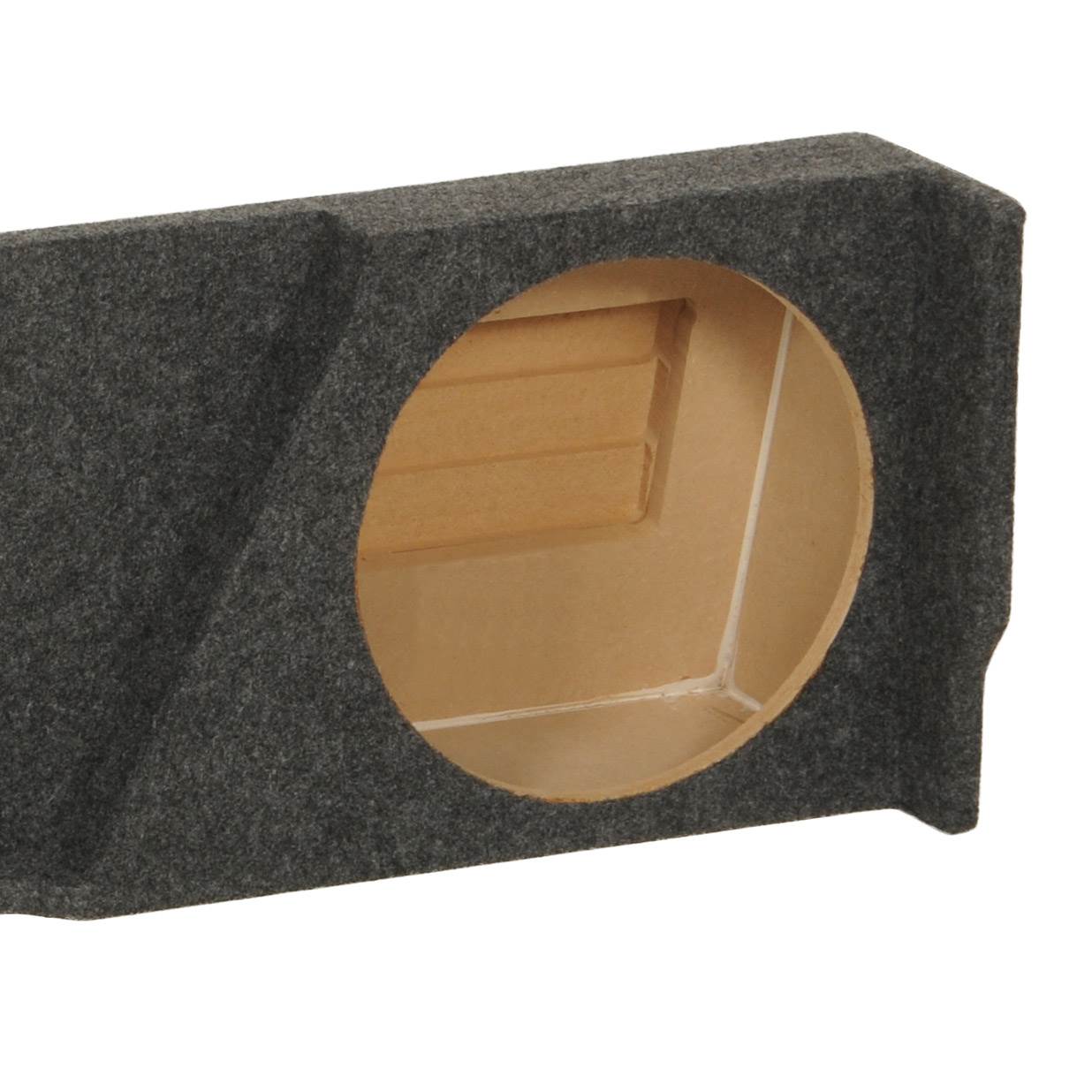 QPower Dual 12" Sub Box for Chevy Silverado XCab and GMC Sierra XCab  (Open Box) - VMInnovations