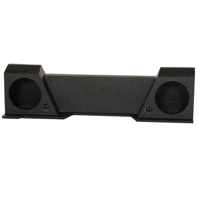 QPower 2-Hole 10" Sub Enclosure for GMC/Chevy 2007-2013 Extended Cab (Open Box)