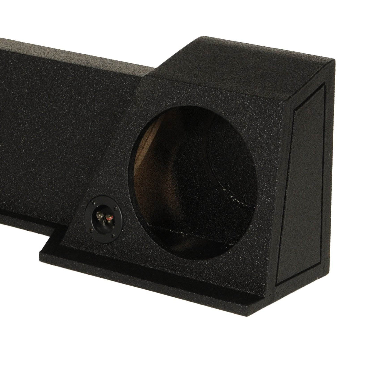 QPower 2-Hole 10" Sub Enclosure for GMC/Chevy 2007-2013 Extended Cab (Open Box)