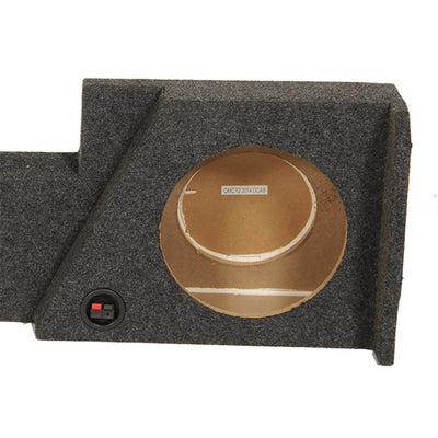 Q Power GMC Chevy 2014 - 2016 Double Cab Dual 10" Subwoofer Box Enclosure (Used)