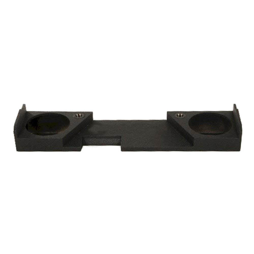 Q Power 2 Hole 12 Inch Subwoofer Enclosure for GMC Chevy 2014-2016 Double Cab