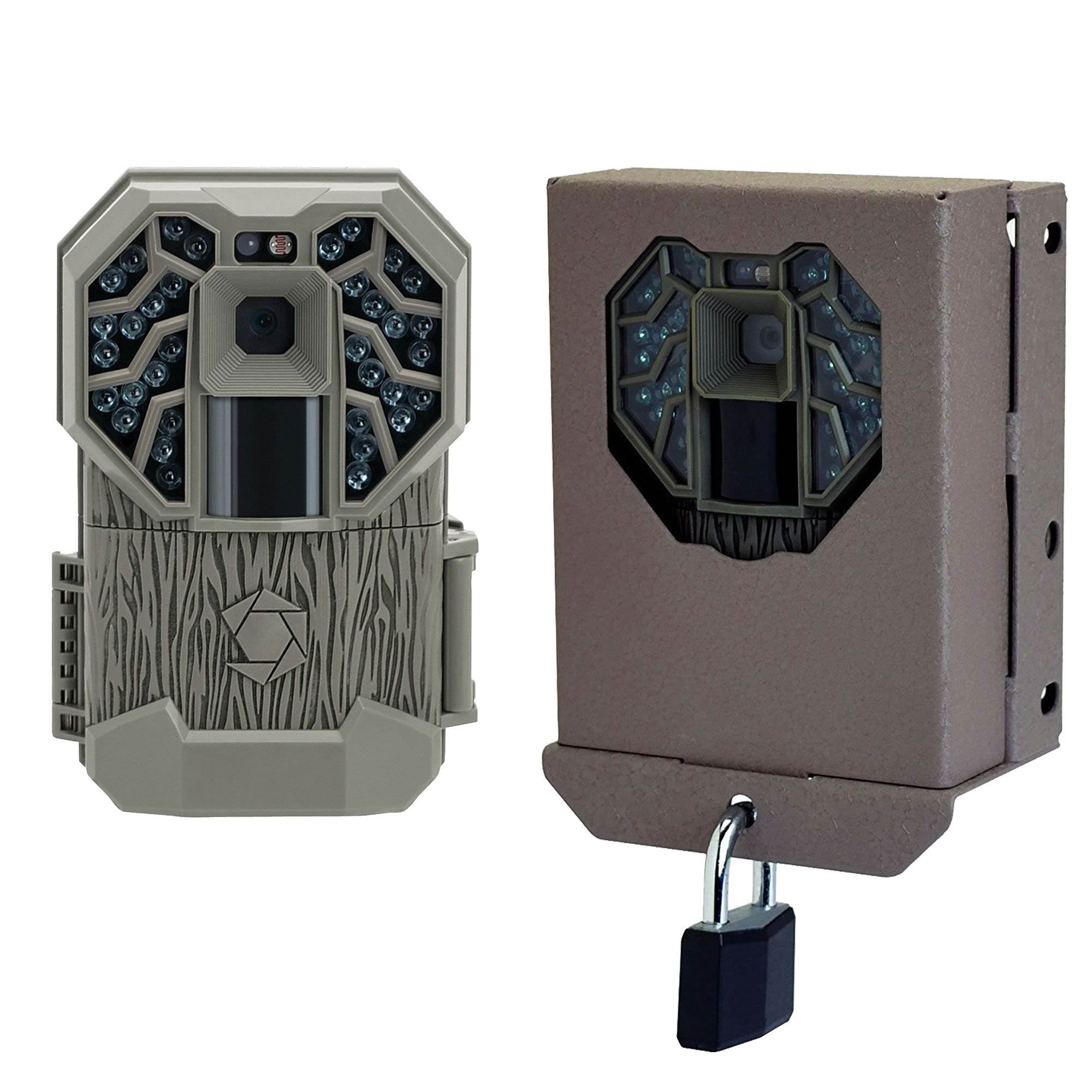 Stealth Cam G34 Pro 12MP HD Video 80' Range Scouting Game Camera + Security Case