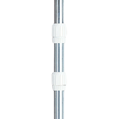 Swimline 3 Piece 4 to 12 Foot Heavy Duty Universal Telescopic Pool Pole, Silver (Damaged)