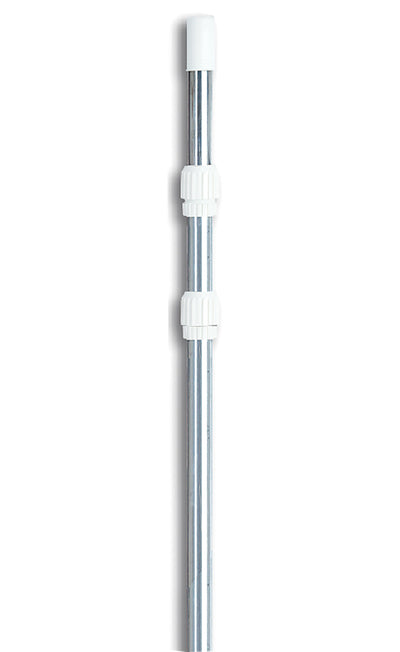 Blue Devil 18 Inch Pool Brush + 12 Foot Telescopic Pole + Corner and Step Brush