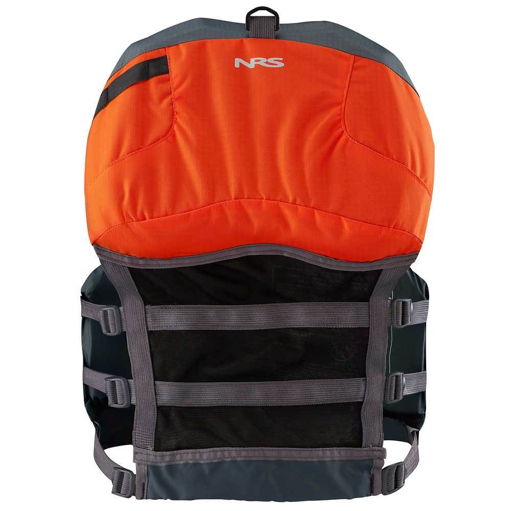 NRS Adult Chinook Fishing Boating PFD L/XL Safety Life Jacket, Orange (Open Box)