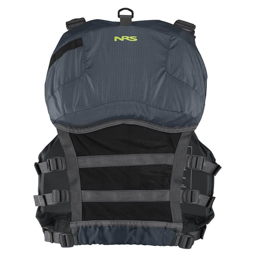 NRS Chinook Boating PFD Small/ Medium Safety Life Jacket, Charcoal (Open Box)
