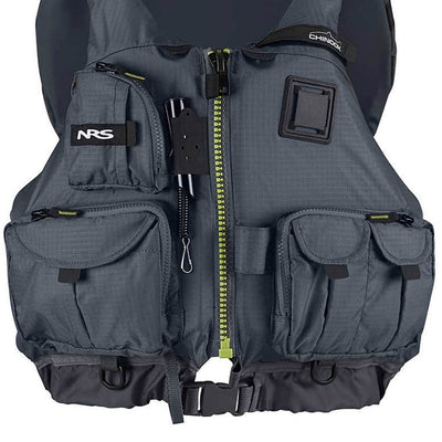 NRS Adult Chinook PFD Large/XLarge Boating Life Jacket, Charcoal (Open Box)