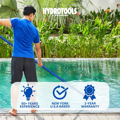 Swimline 8356M Anodized Swimming Pool 5-15 Ft Telescopic Pole (Open Box) - VMInnovations
