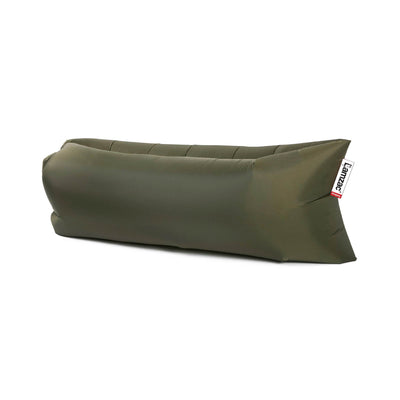 Lamzac Outdoor Travel Inflatable Blow Up Hammock Air Lounger, Olive (Open Box)