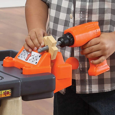 Step2 Plastic Pretend Play Handy Helper's Workbench with Tools (For Parts)