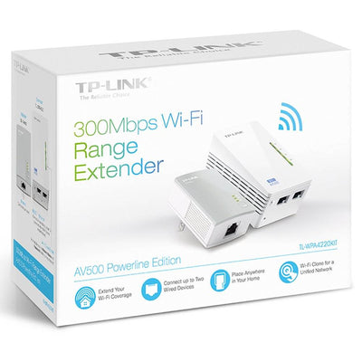 TP-Link 300Mbps Wireless Range Extender AV500 Powerline Edition Kit (Open Box)