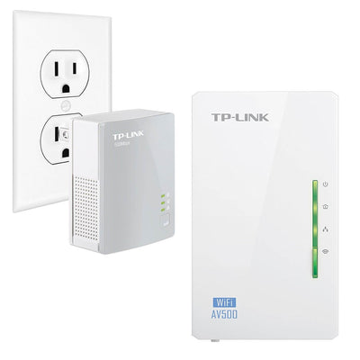 TP-Link 300Mbps Wireless Range Extender AV500 Powerline Edition Kit (Open Box)