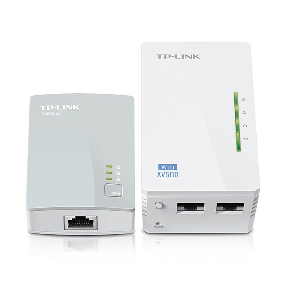 TP-Link 300Mbps Wireless Range Extender AV500 Powerline Edition Kit (Open Box)