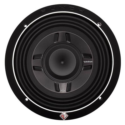 Rockford Fosgate 8" 300W Car Audio Shallow Mount 2 Ohm DVC Subwoofer (Open Box)