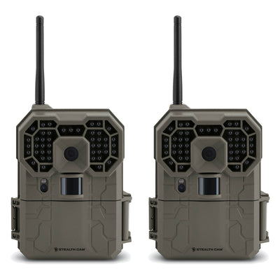 Stealth Cam GXW 12MP iOS & Android Game Camera, 2 Pack (Certified Refurbished)